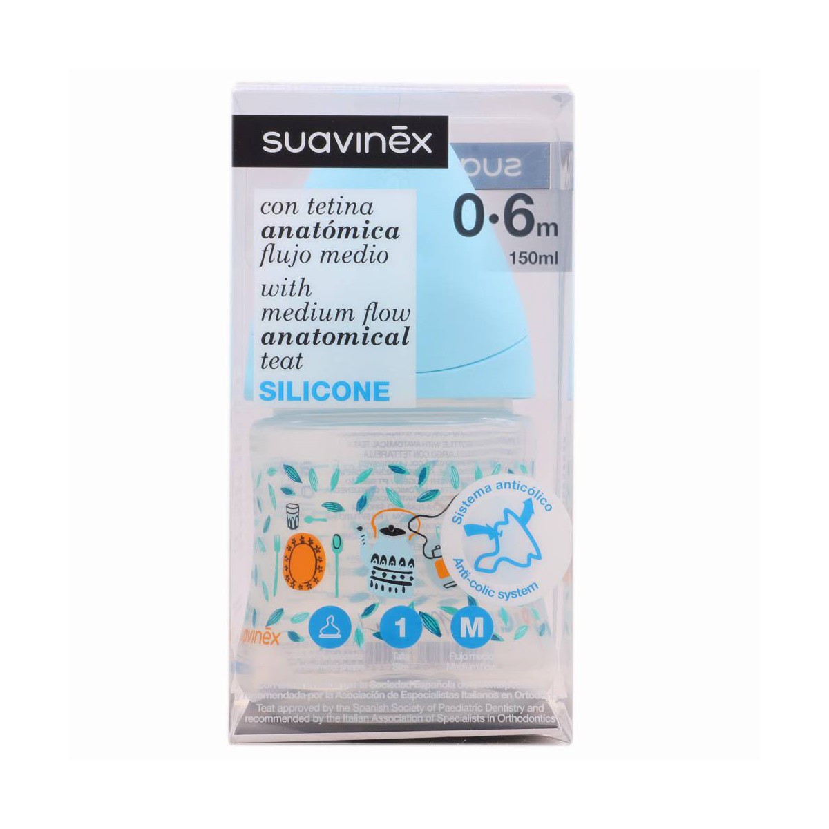 suavinex-biberon-silicona-t1-150ml