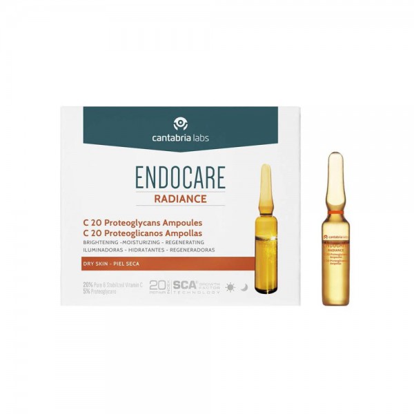 endocare-radiance-c20-proteoglicanos-10-ampollas