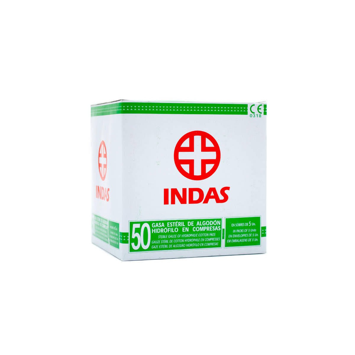 gasa-esteril-algodon-50-un-indas