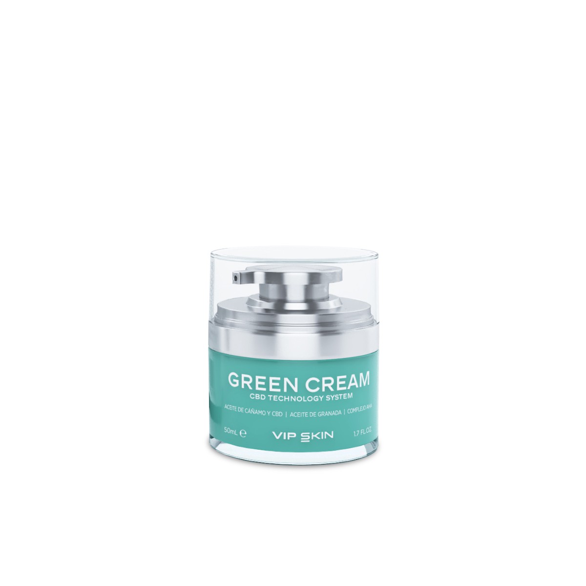 VIPSKIN GREEN CREAM  1 ENVASE 50 ml
