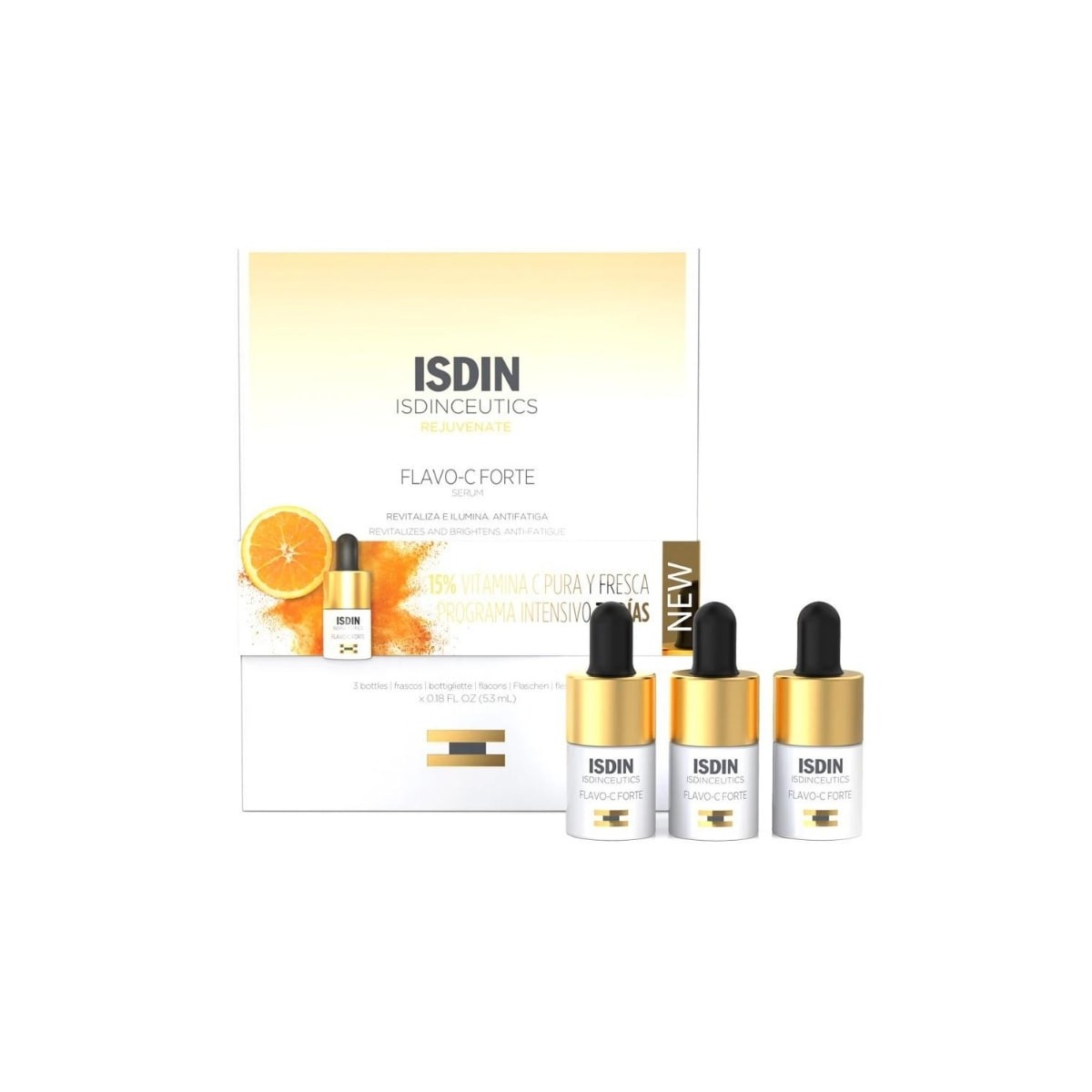 ISDINCEUTICS FLAVO-C FORTE 3 UN 5,3 ML