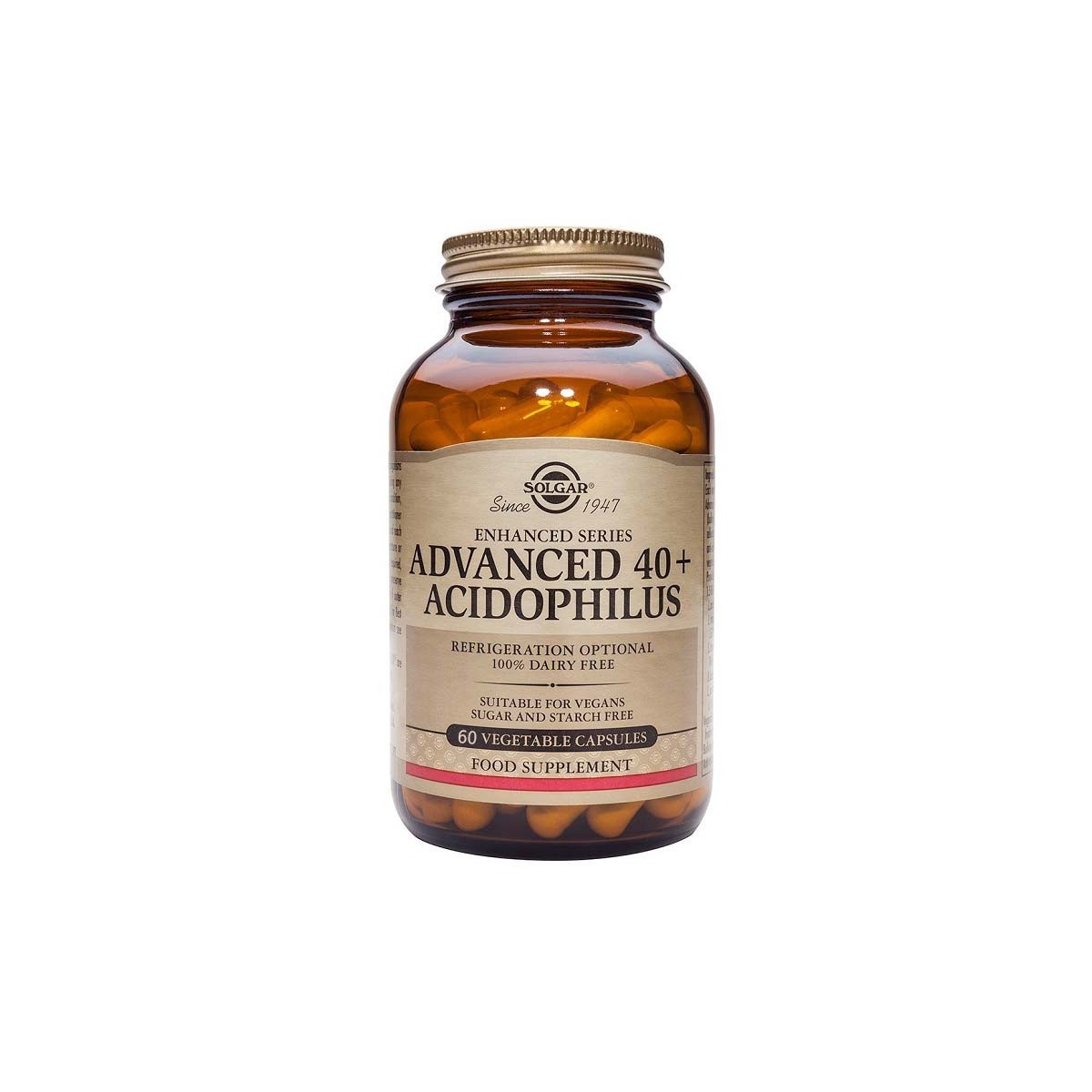 SOLGAR ACIDOPHILUS AVANZADO 40 +60 CAPS