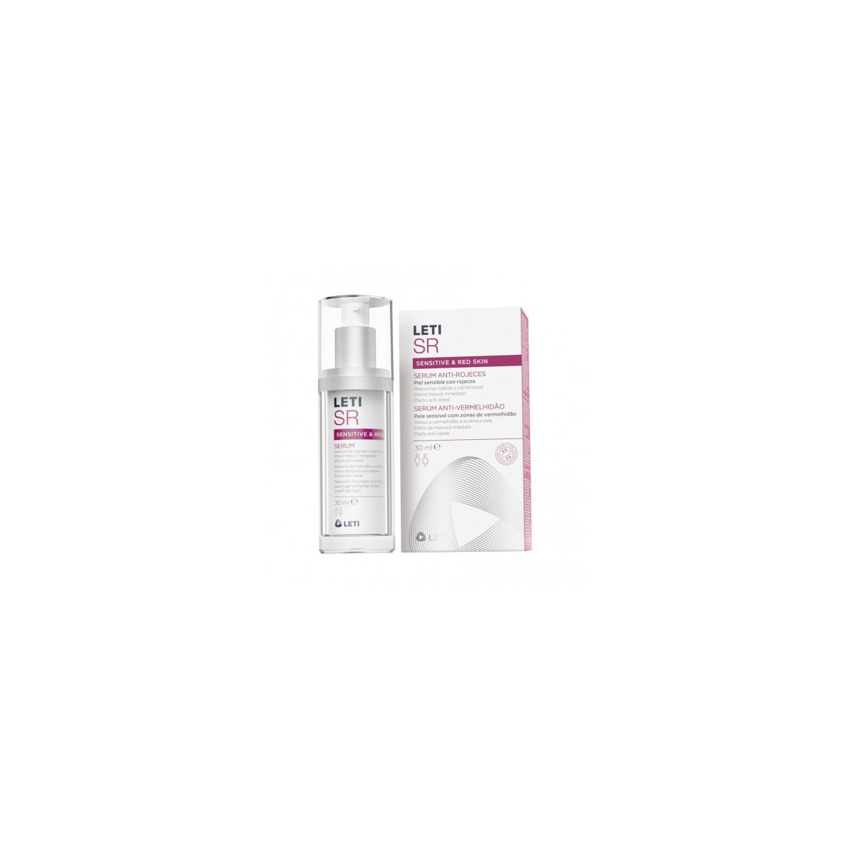 LETI SR SERUM ANTI ROJECES 30 ML