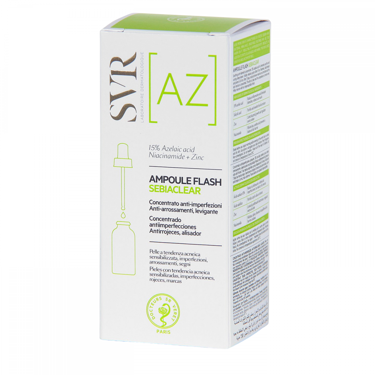 SVR AMPOULE FLASH SEBIACLEAR (AZ) 30ML