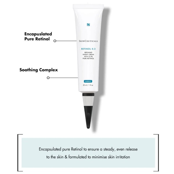 SKINCEUTICALS RETINOL 0.3 TRATAMIENTO NOCHE ALISANTE  1 ENVASE 30 ML