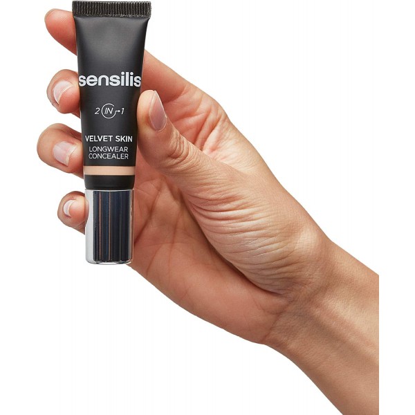 SENSILIS VELVET SKIN CONCEALER&FILLER  1 ENVASE 7 ML COLOR 02 BEIGE