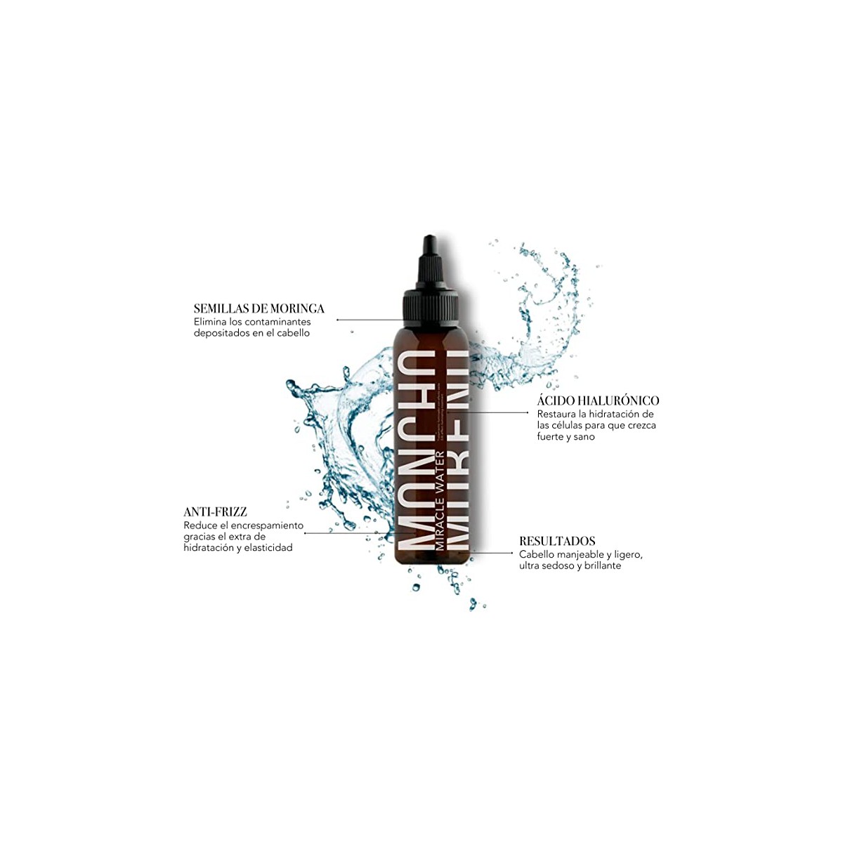 Moncho Moreno Miracle Water 150ml propriedades