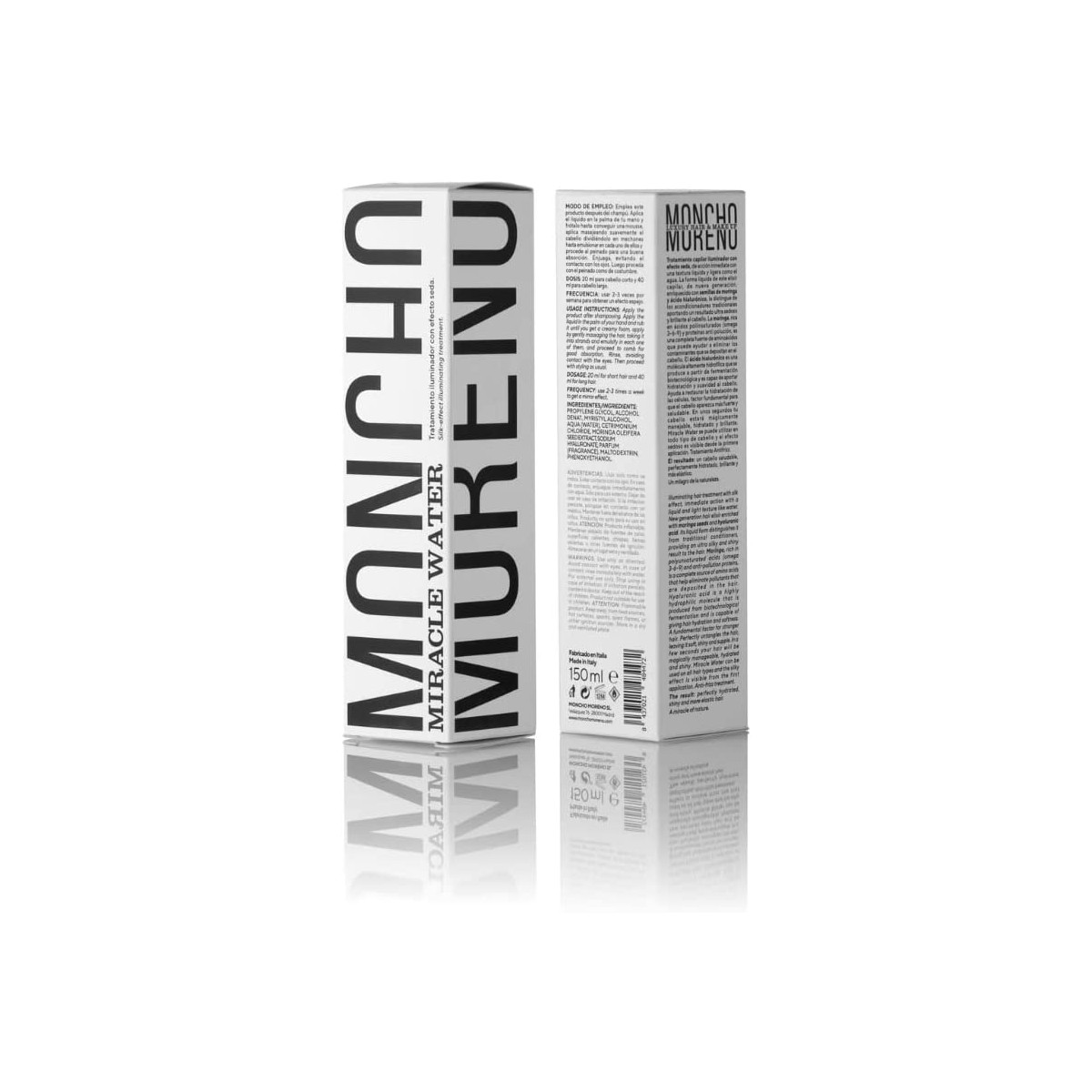 Moncho Moreno Miracle Water 150ml pack secundario