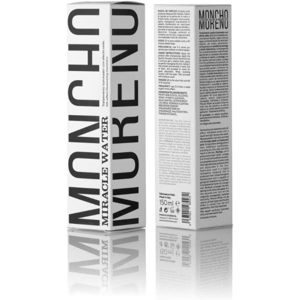 Moncho Moreno Miracle Water 150ml pack secundario