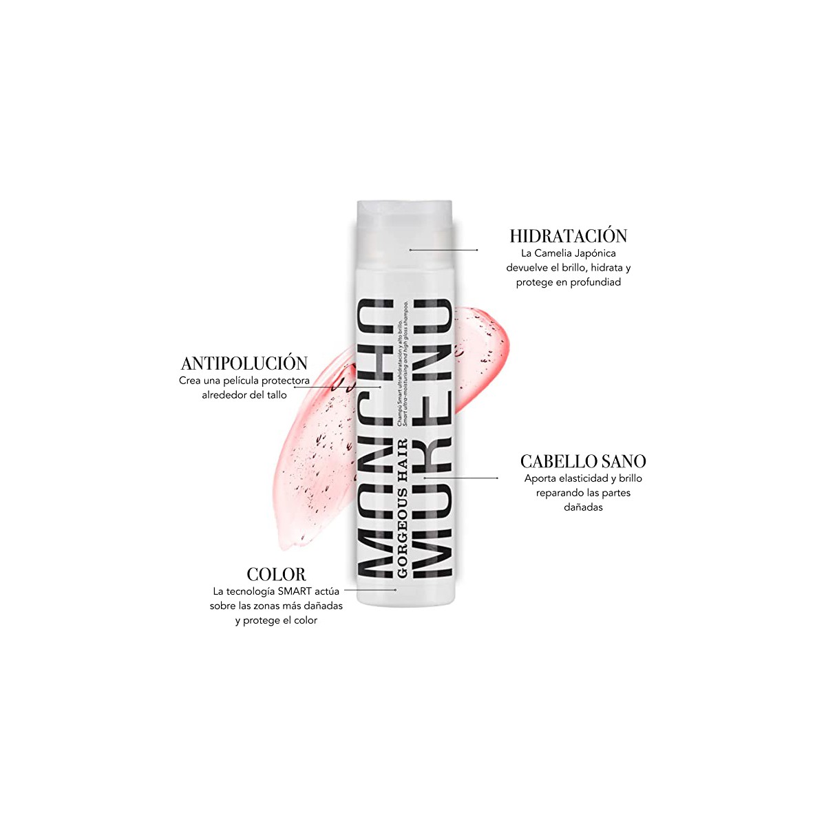 MONCHO MORENO CHAMPU GORGEOUS HAIR 250ML