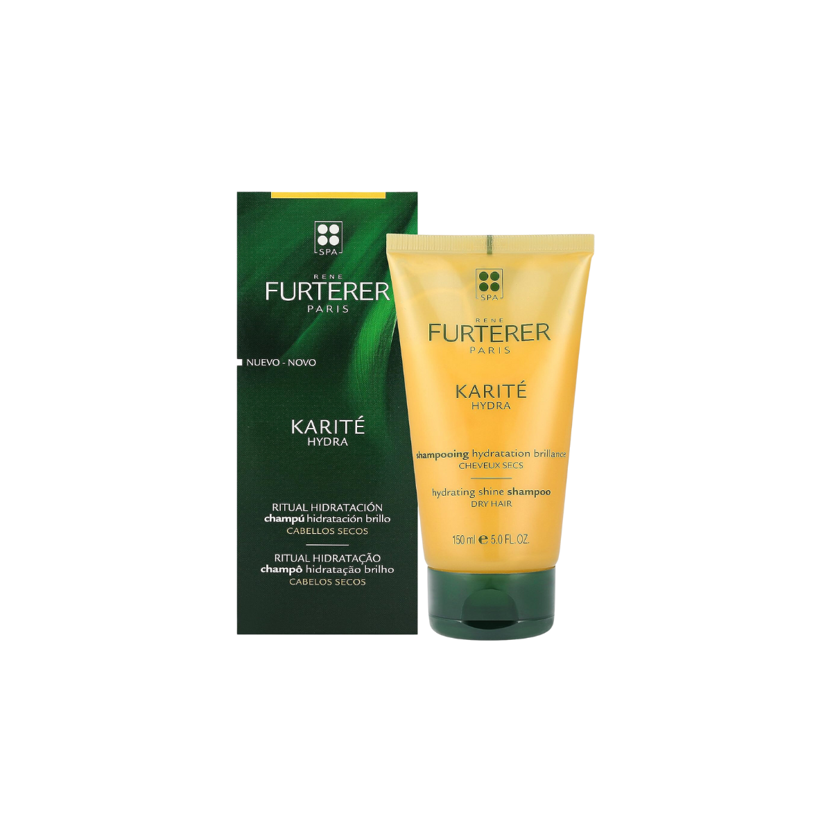 Karité Hydra Champú envase.