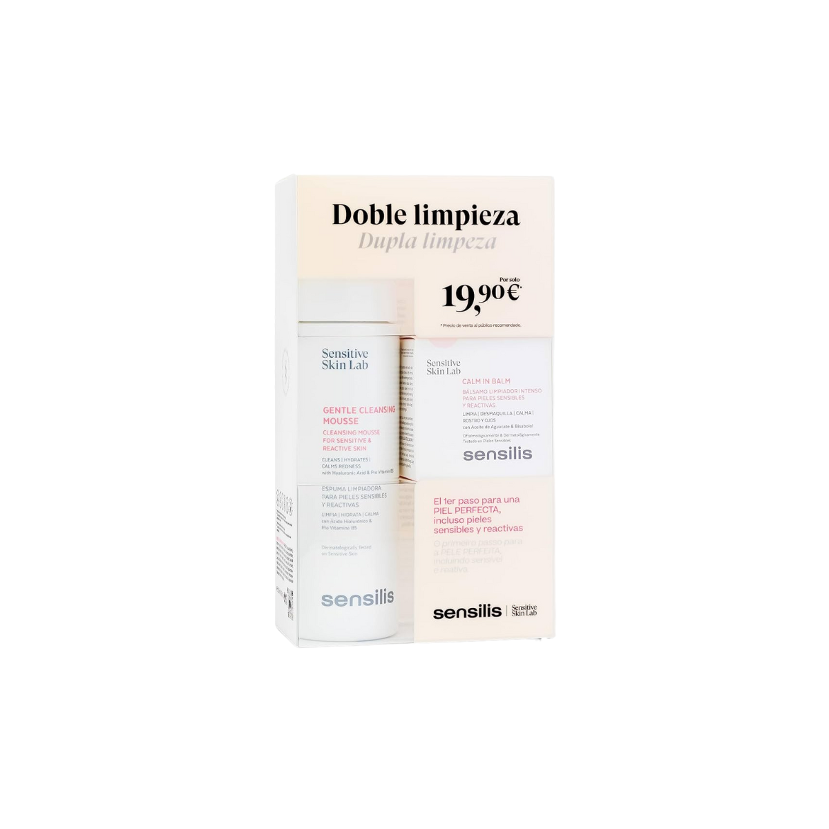 SENSILIS PACK DOBLE LIMPIEZA MOUSSE +...