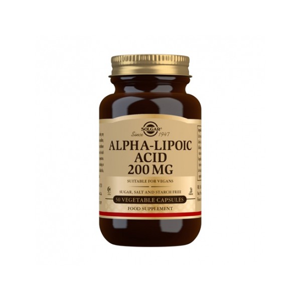 SOLGAR ACIDO ALFA LIPOICO...