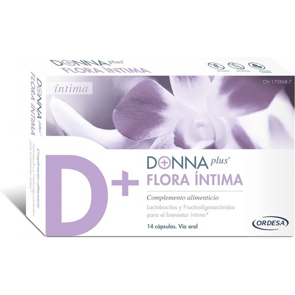 DONNAPLUS+ FLORA INTIMA 14...