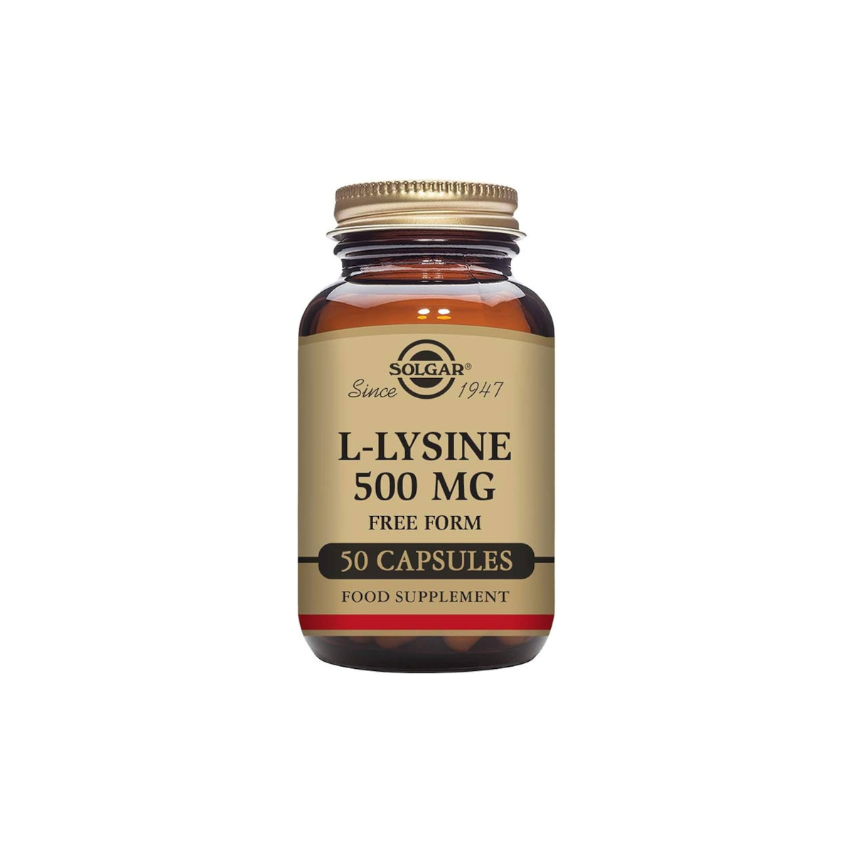 SOLGAR L LISINA 500 MG 50 VCAPS