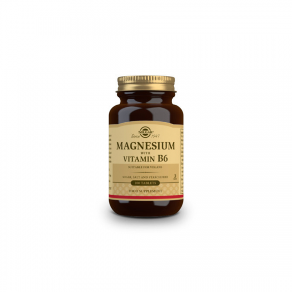 SOLGAR MAGNESIO VITAMINA B6...
