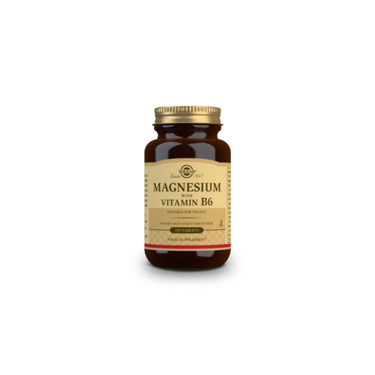 SOLGAR MAGNESIO VITAMINA B6 100 COMP