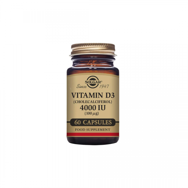SOLGAR VIT D3 4000 UI 60...