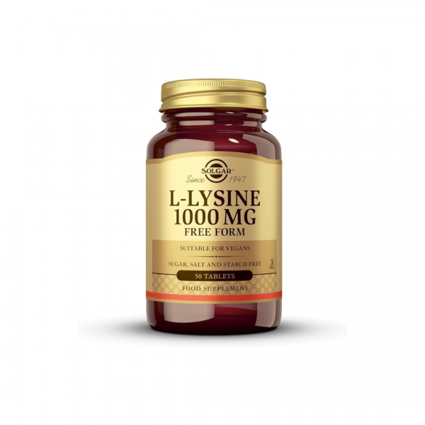 SOLGAR L LISINA 1000 MG 50...