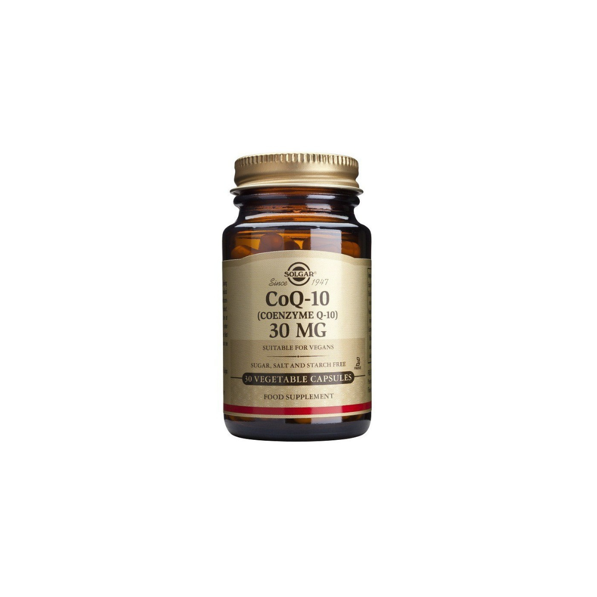 SOLGAR COENZIMA Q10 30 MG 30 CAPS