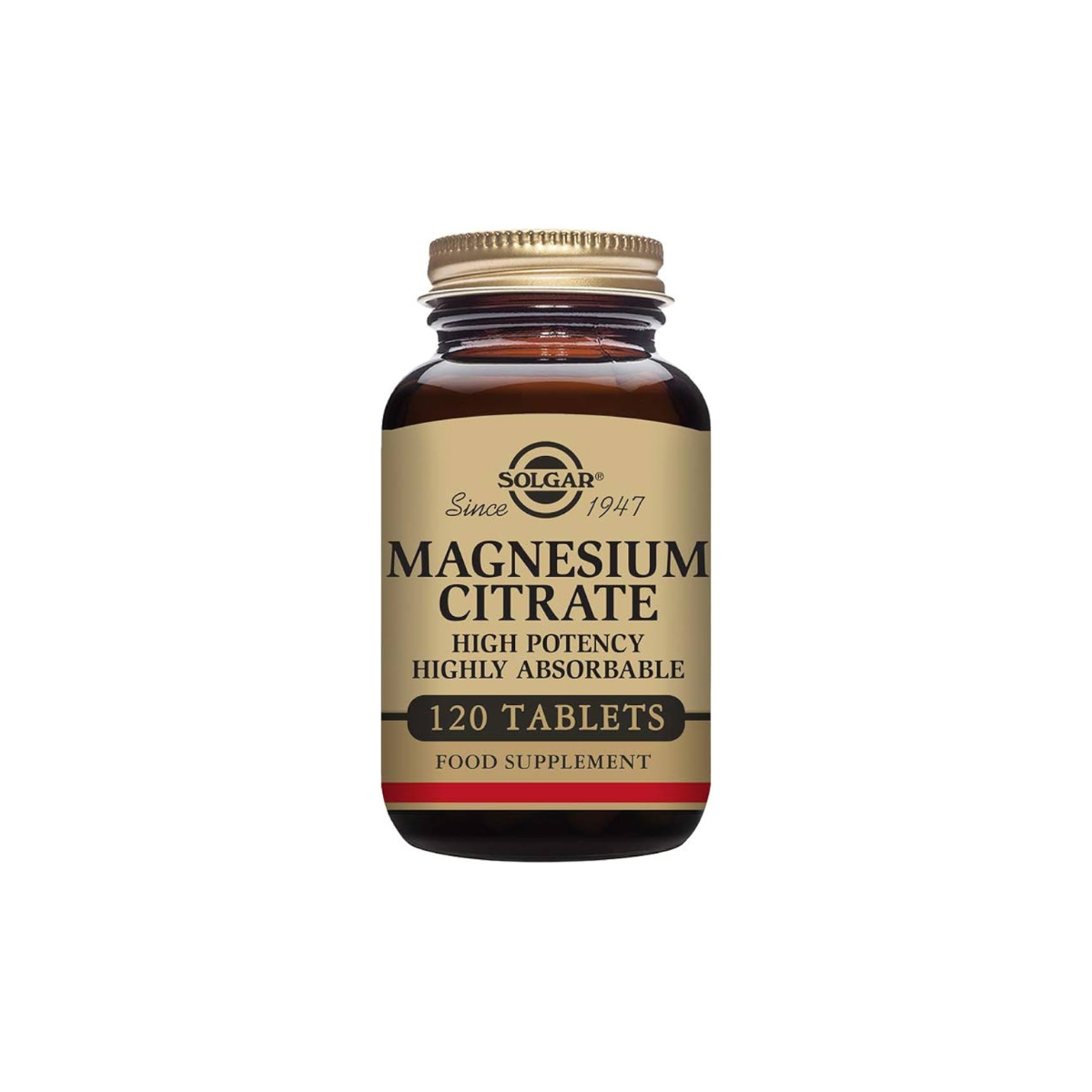 SOLGAR MAGNESIO CITRATO 400 MG 120 COMP