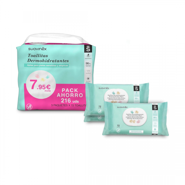 TOALLITAS SUAVINEX PACK...