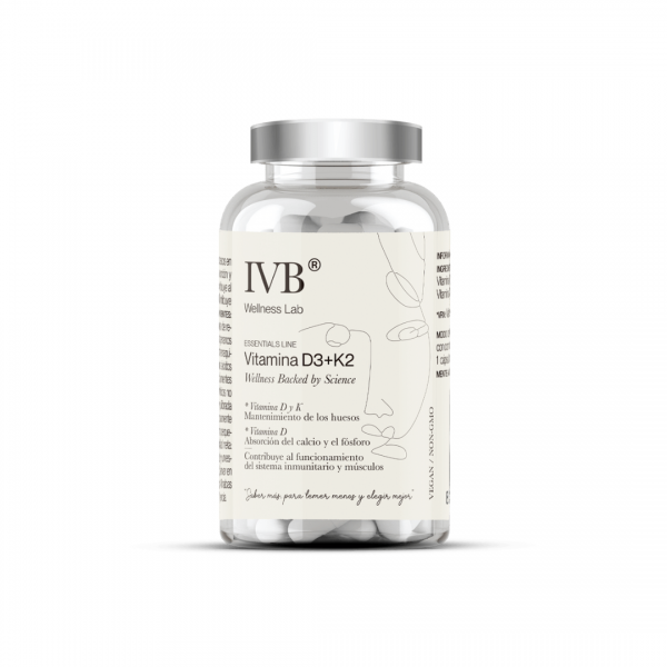 IVB VITAMINA D3+K2 60 CAPS