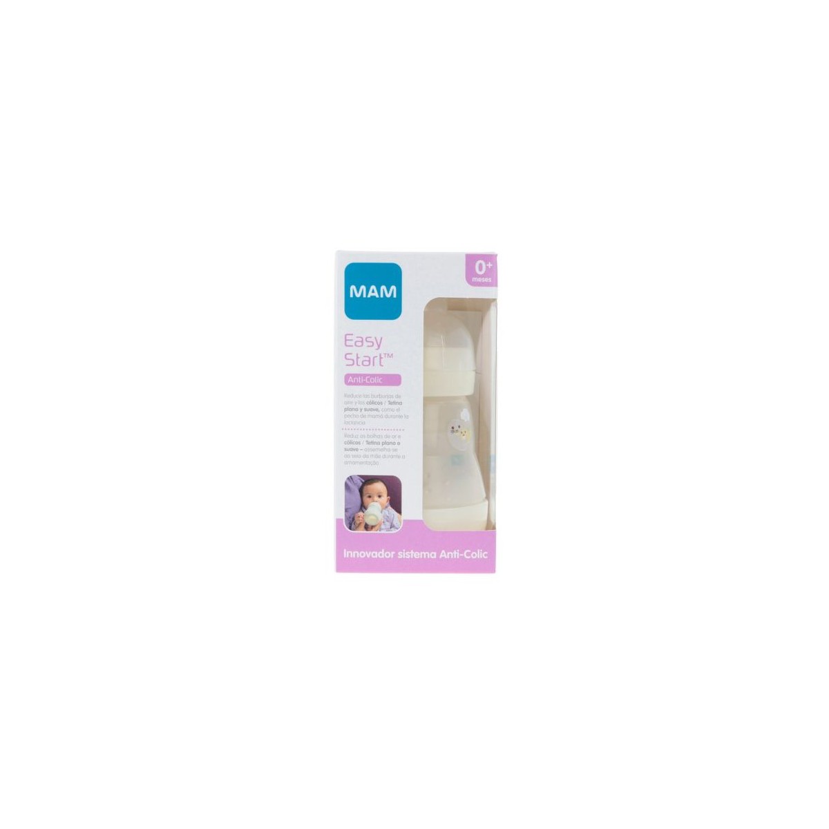 MAM BIBERON ANTICOLICO EASY START 1UN
