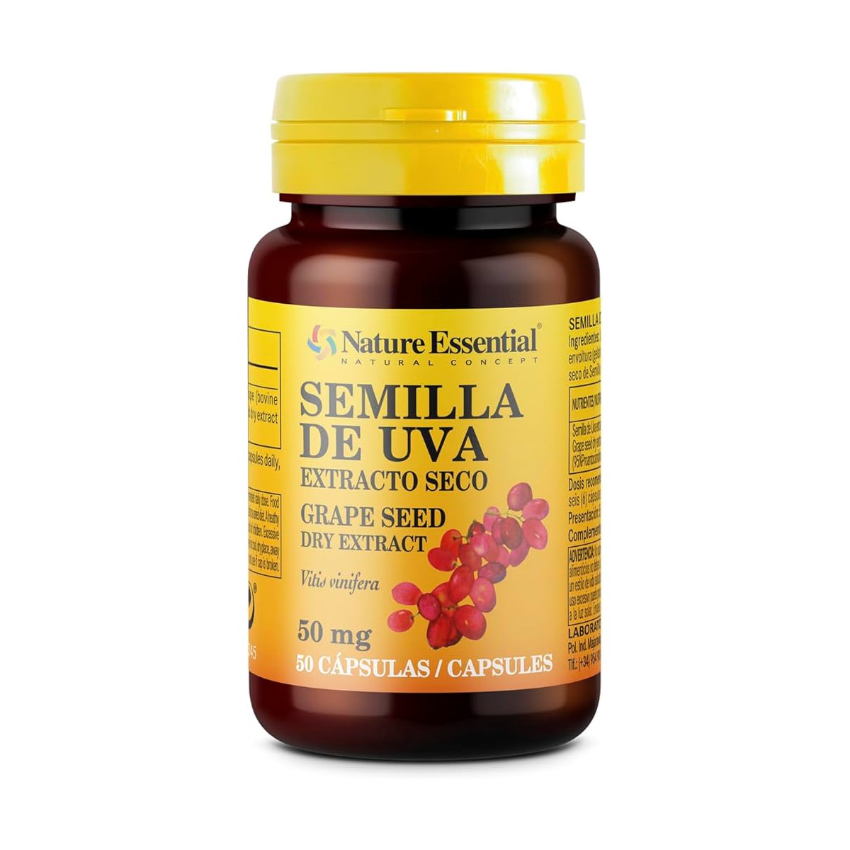NATURE ESSENTIAL SEMILLA DE UVA 50MG....