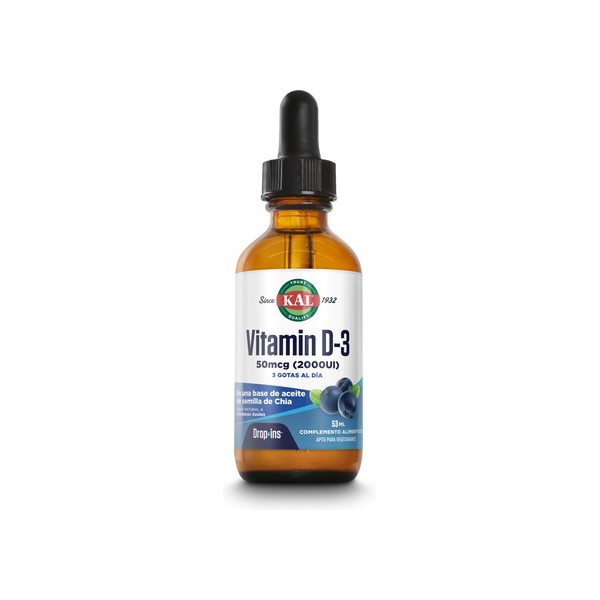 SOLARAY KAL VIT D3 2000 UI...