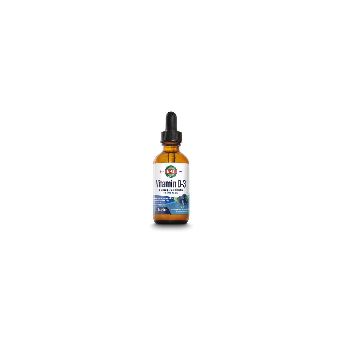 SOLARAY KAL VIT D3 2000 UI GOTAS 53 ML