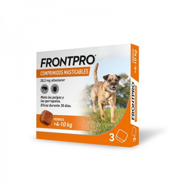 FRONTPRO PERRO 28 MG  4-10...