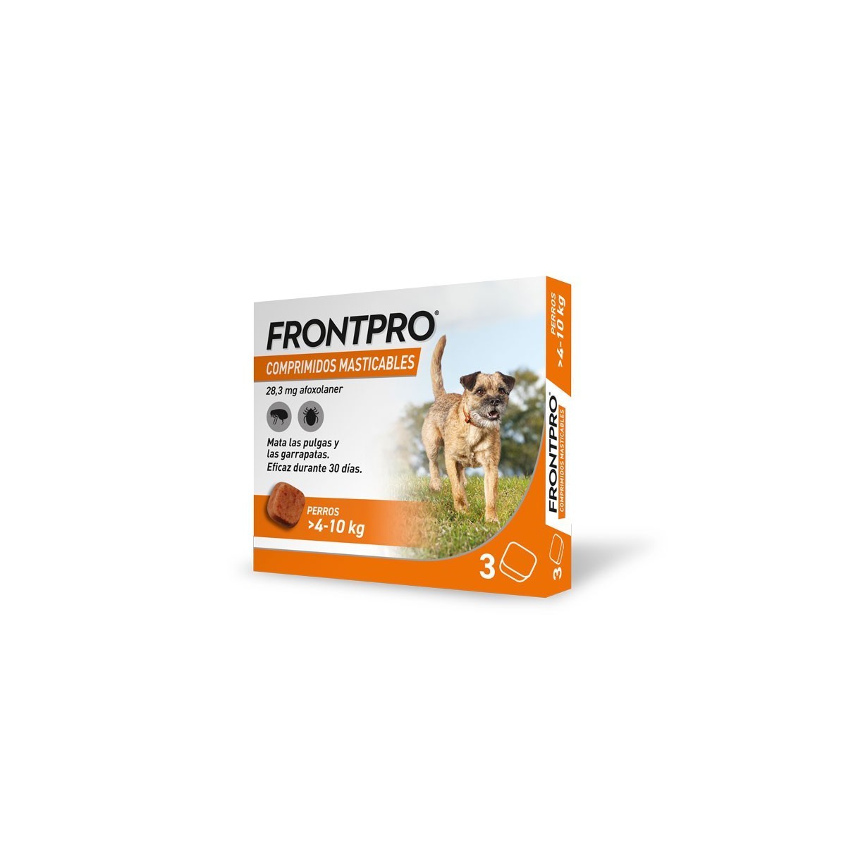 FRONTPRO PERRO 28 MG  4-10 KG 3 COMP...