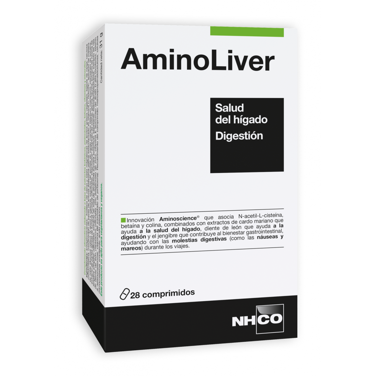 NHCO AMINOLIVER 28 COMPRIMIDOS