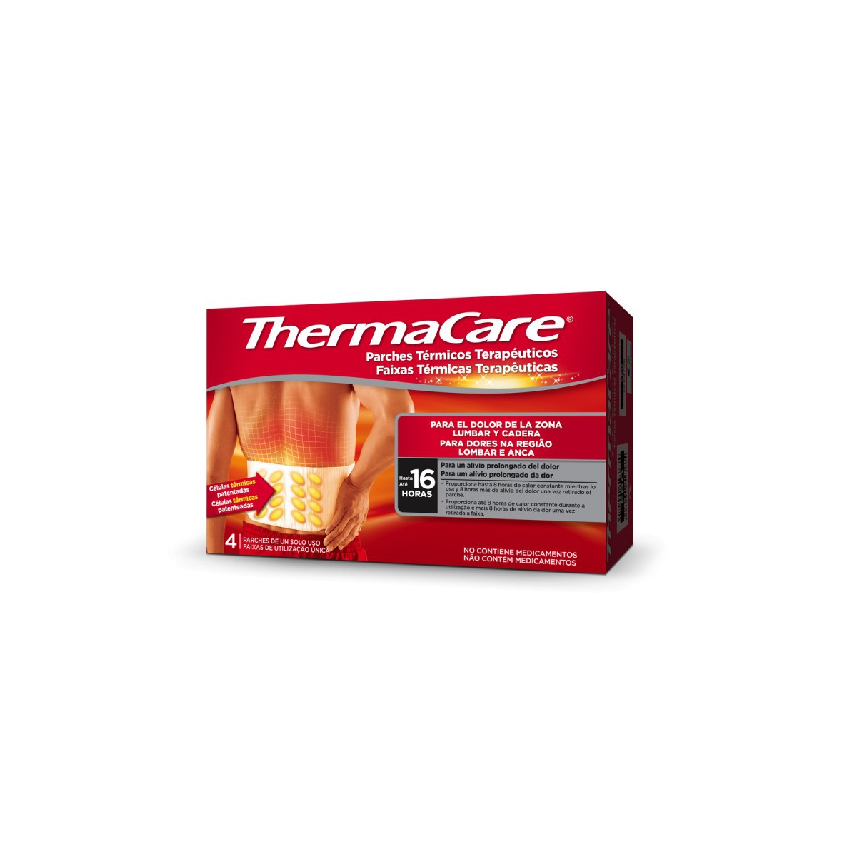 THERMACARE PARCHE ZONA LUMBAR Y...