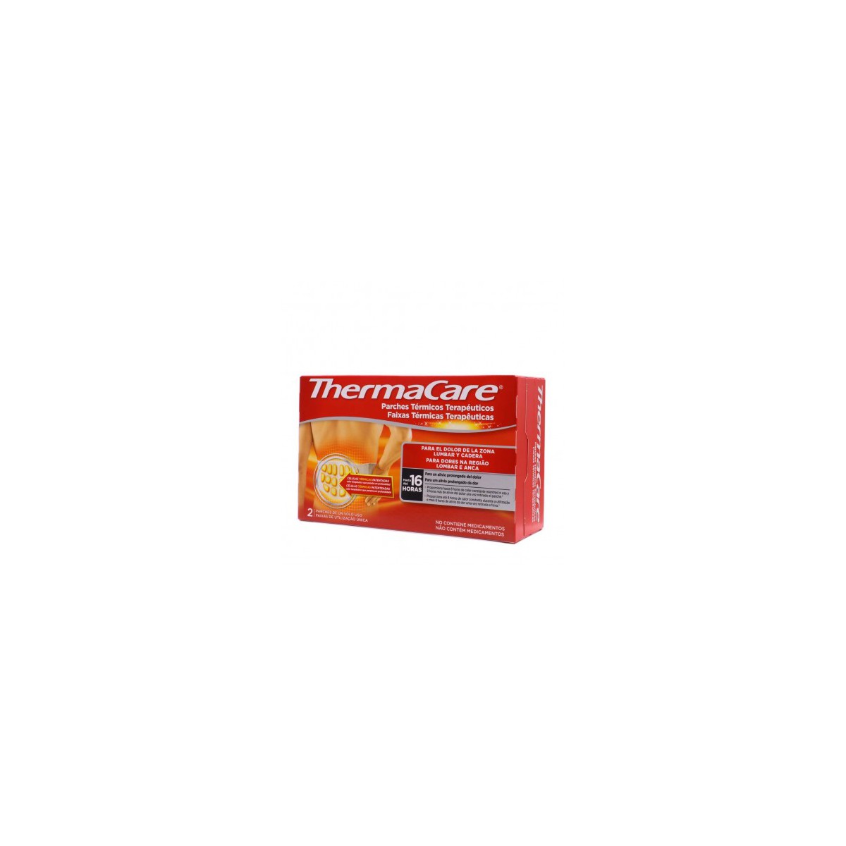THERMACARE PARCHE ZONA LUMBAR Y...