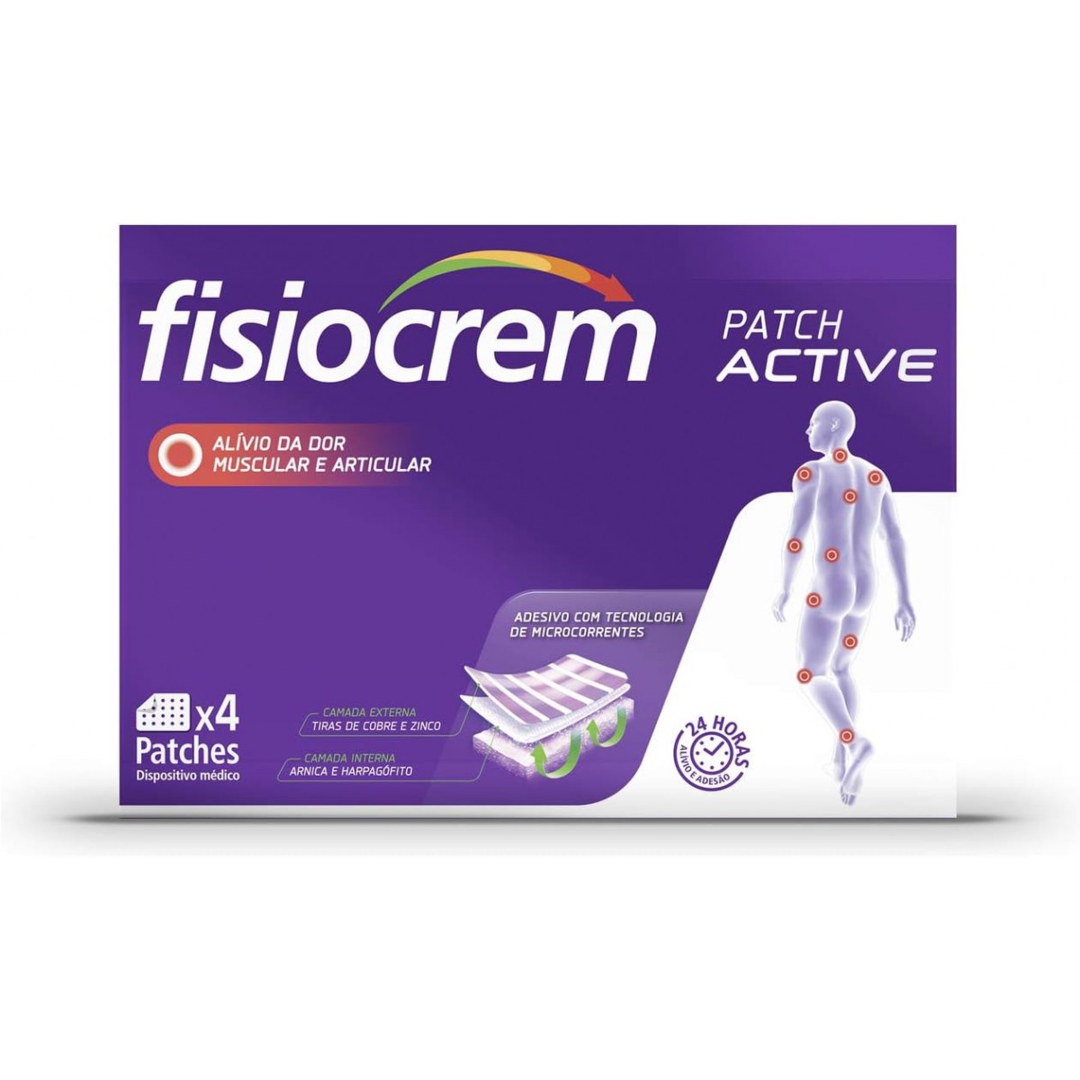 FISIOCREM PARCHE ACTIVE 4 UN