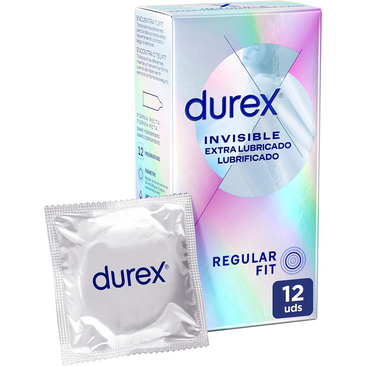 PROFILACTICO DUREX INVISIBLE LUBRIC...