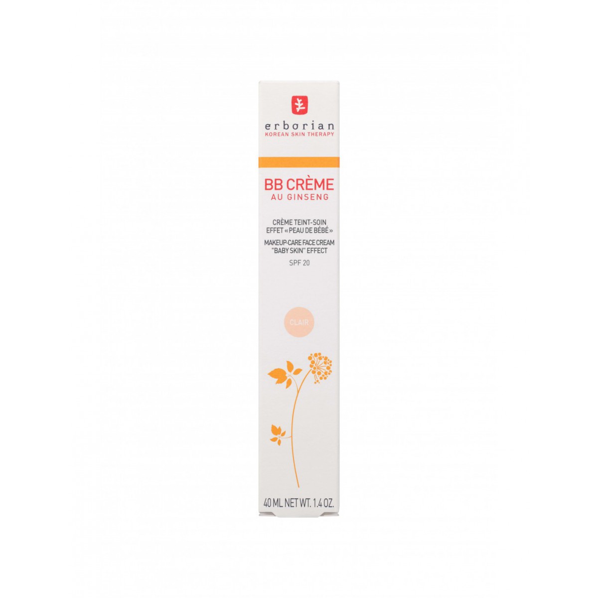 ERBORIAN KOREAN BB CREAM CLAIR 40 ML