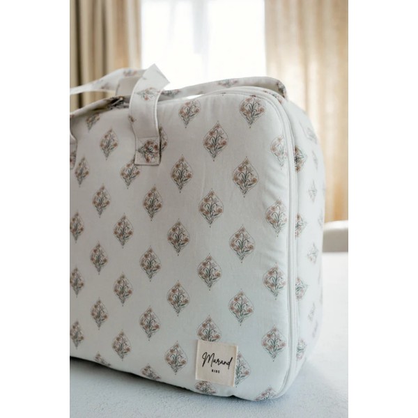 MARAND BRAND MALETA MATERNIDAD ESTAMPADO BLANCO