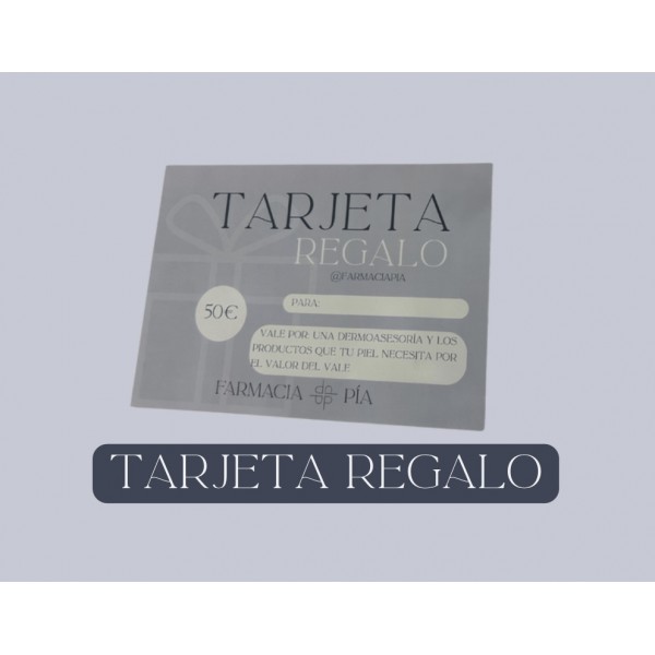 TARGETA REGALO FARMACIA PIA