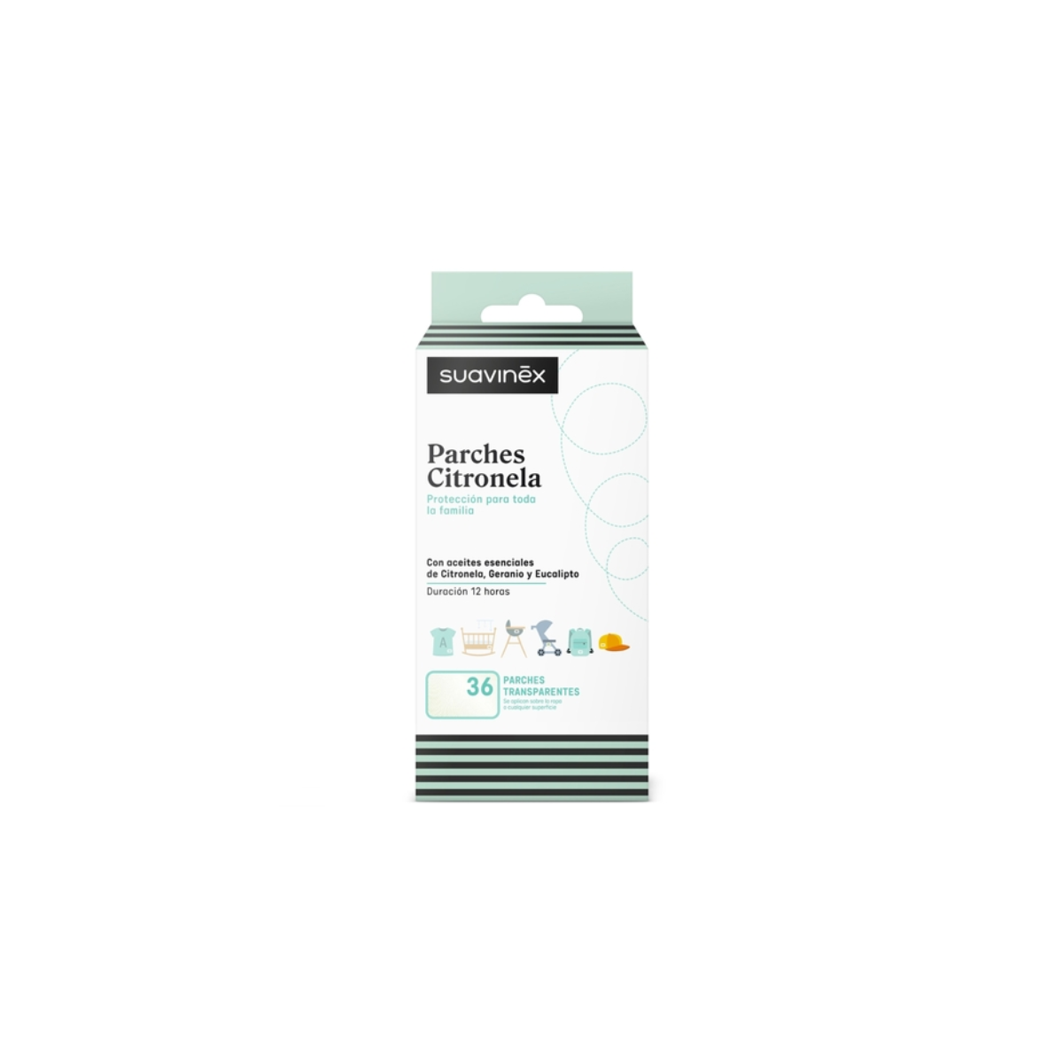 SUAVINEX PARCHES CON CITRONELLA 36...