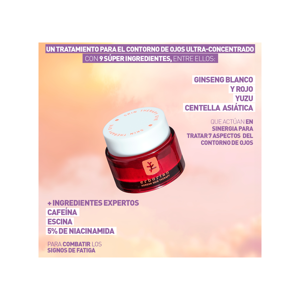 ERBORIAN SKIN EYE THERAPY CONTORNO 15 ML