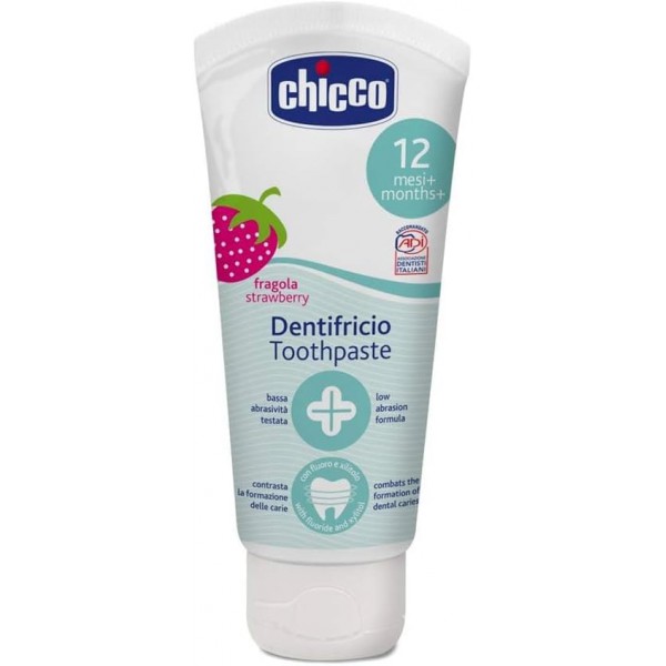 CHICCO  PASTA DENTAL INFANTIL FRESA +12 M 50 ML