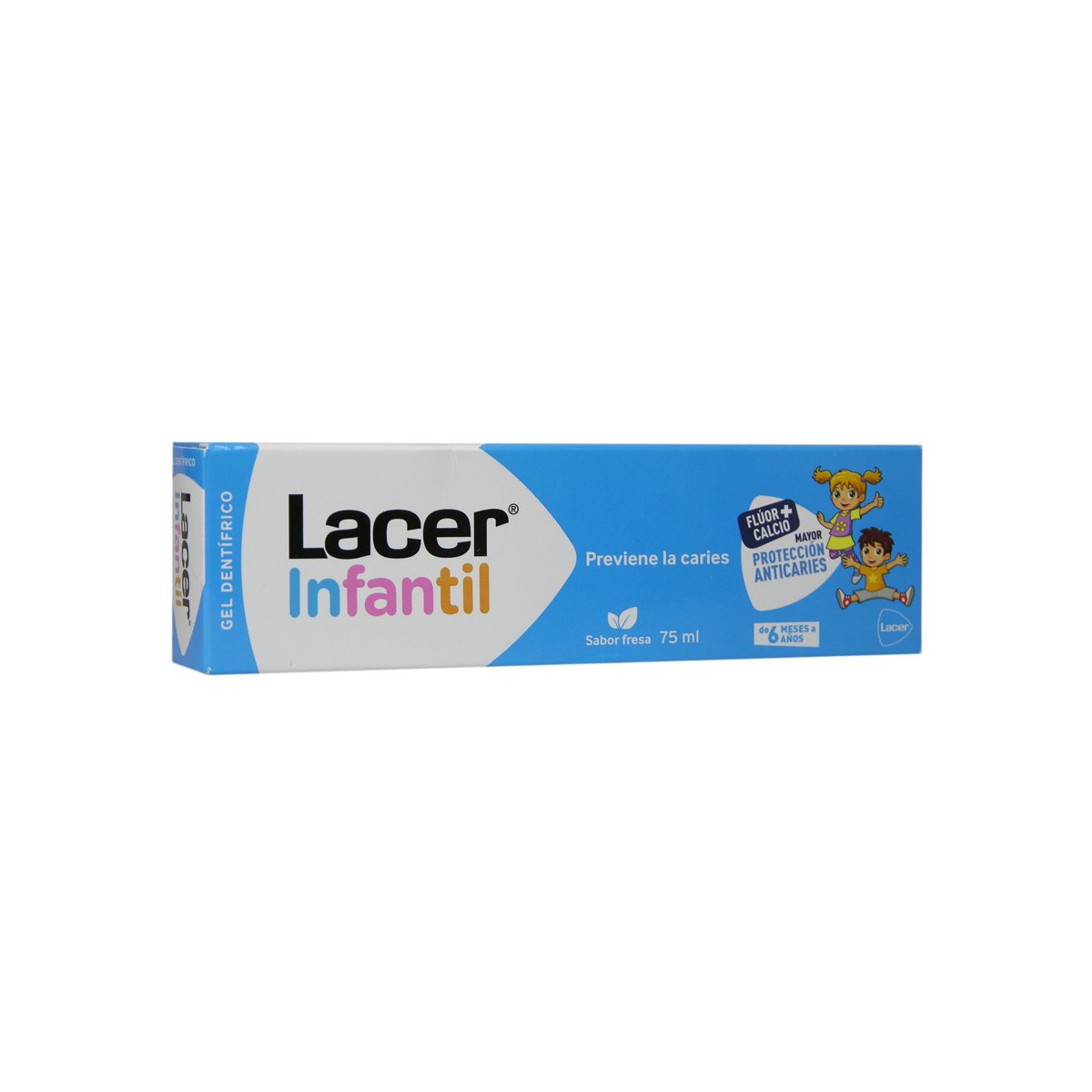 LACER GEL INFANTIL FRESA 75 ML 2-6 AÑOS
