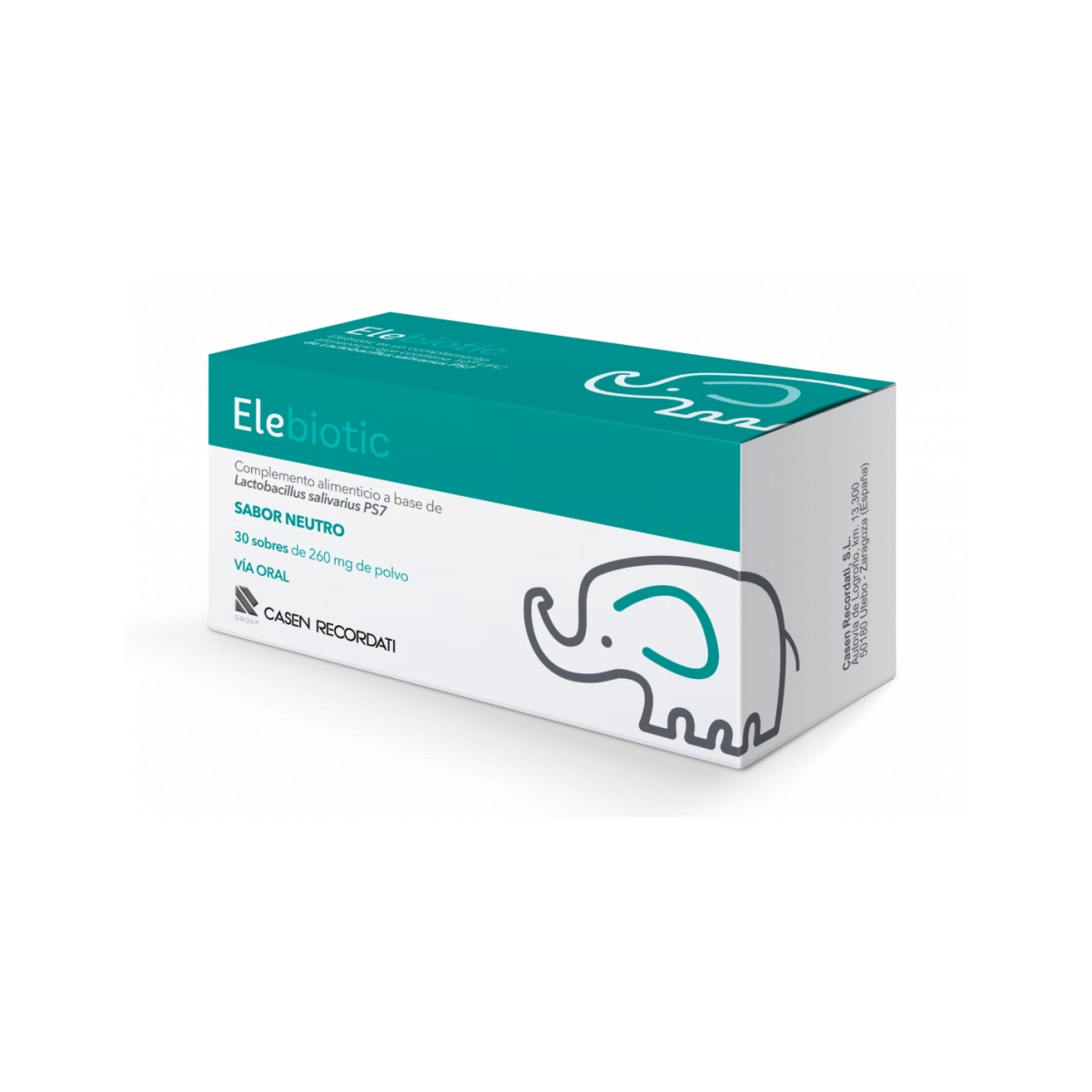 ELEBIOTIC 260 MG 30 SOBRES