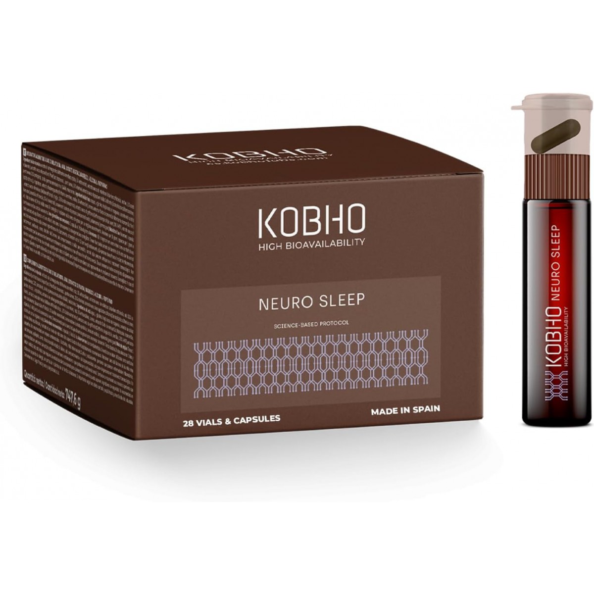 KOBHO NEURO SLEEP 28 VIALES Y CAPSULAS