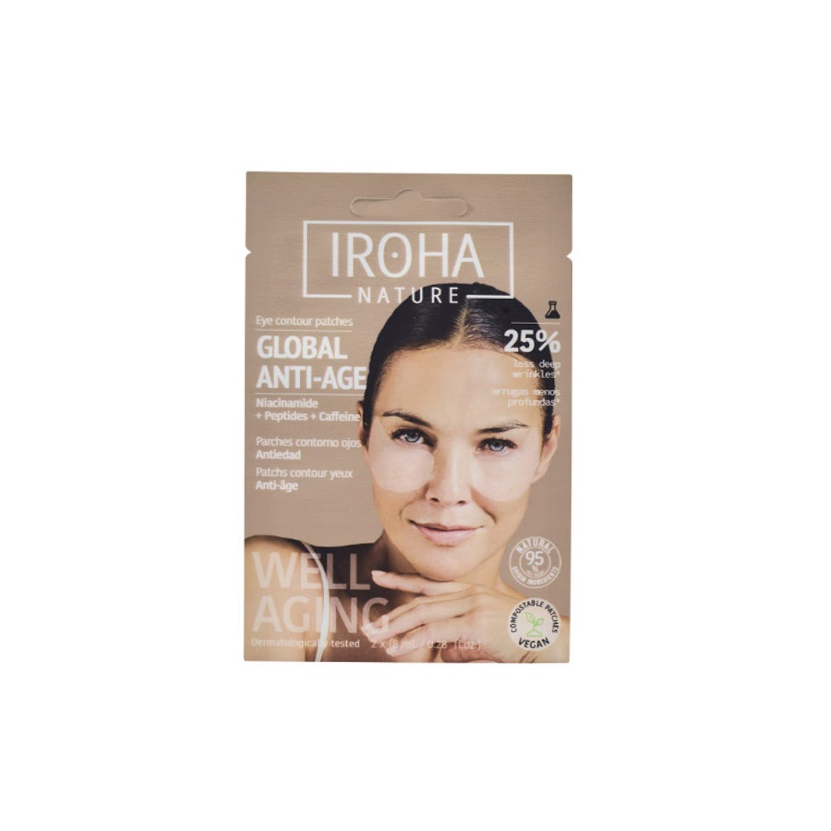IROHA PARCHES OJOS GLOBAL ANTI-AGE