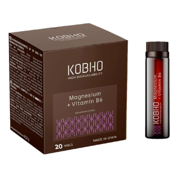 KOBHO MAGNESIUM + VIT B6 20...