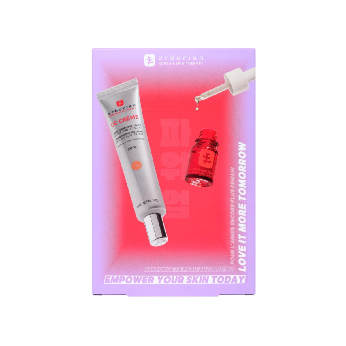 PACK ERBORIAN CC CREAM DORE 40ML +...